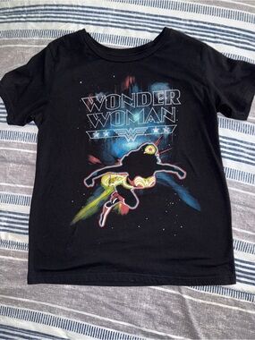 Wonder Woman Black Graphic Tee